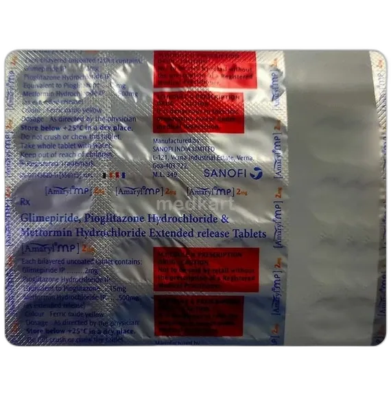amaryl mp2 tablet 20's